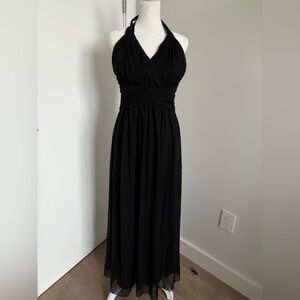 White houes black market black tulle Dress